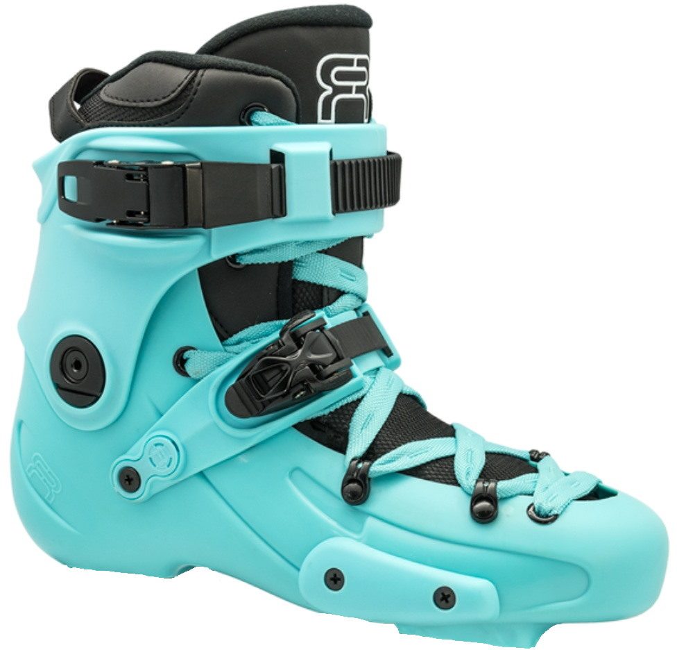 lightblue or turqoise FR1 boot only inline skate for freeriding